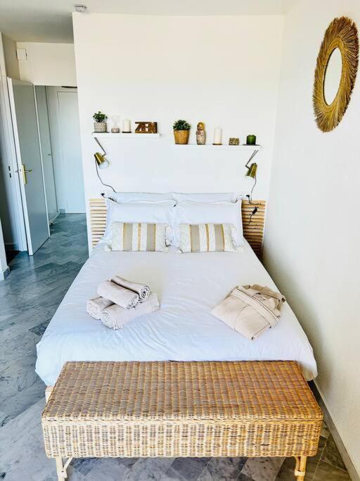 Studio Chic & Cosy Vue Mer, Clim, Parking Λα Γκραντ-Μοτ Εξωτερικό φωτογραφία