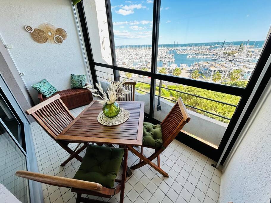 Studio Chic & Cosy Vue Mer, Clim, Parking Λα Γκραντ-Μοτ Εξωτερικό φωτογραφία