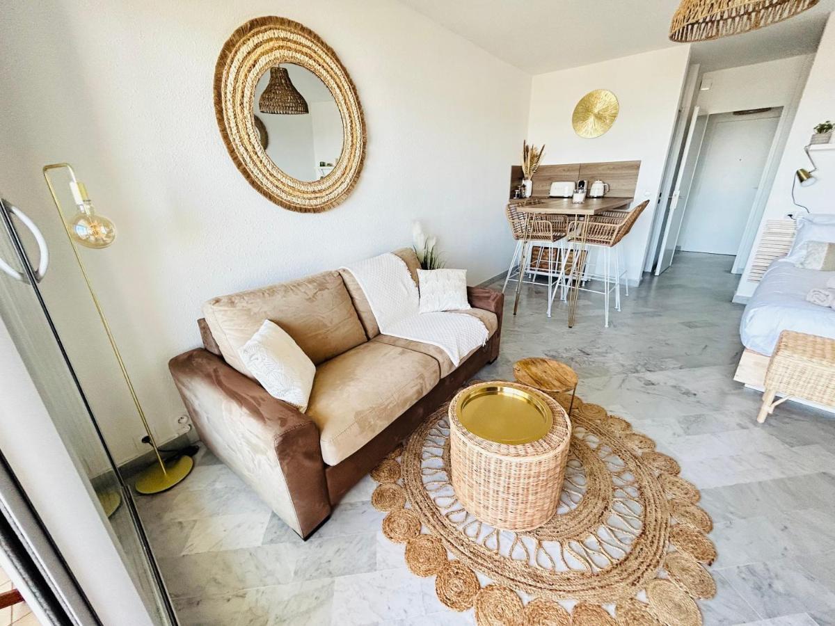 Studio Chic & Cosy Vue Mer, Clim, Parking Λα Γκραντ-Μοτ Εξωτερικό φωτογραφία