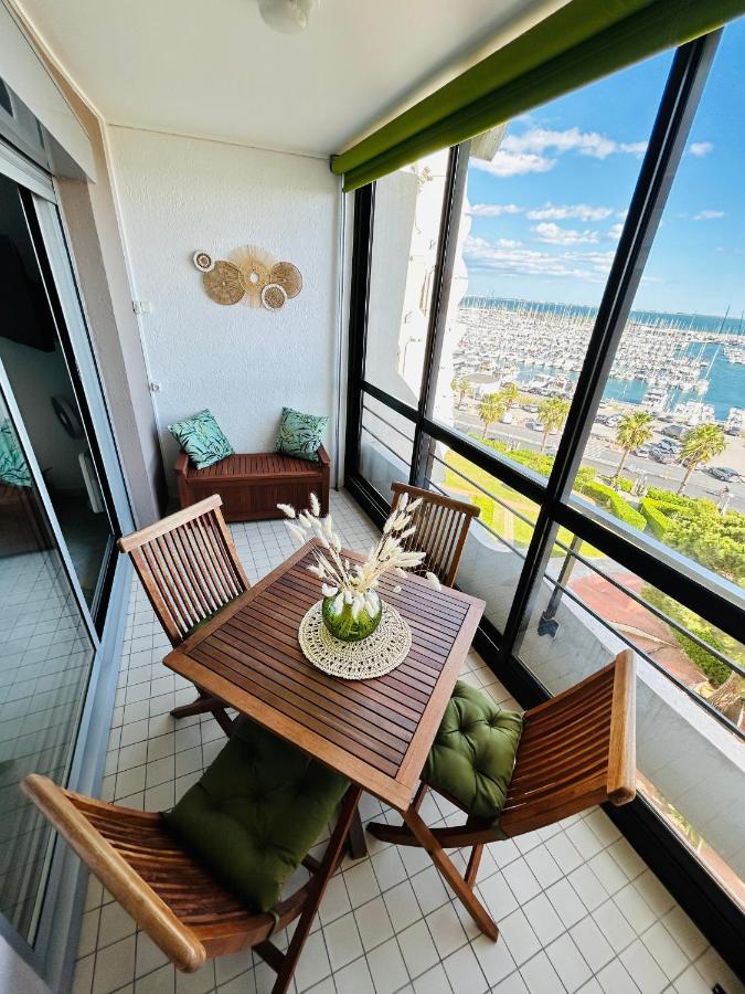 Studio Chic & Cosy Vue Mer, Clim, Parking Λα Γκραντ-Μοτ Εξωτερικό φωτογραφία