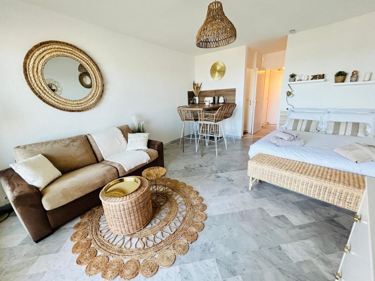Studio Chic & Cosy Vue Mer, Clim, Parking Λα Γκραντ-Μοτ Εξωτερικό φωτογραφία